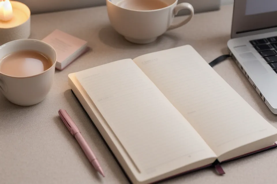 Punta de un lápiz tachando una frase en una libreta, parte del desarrollo profesional para hablar con claridad en reuniones