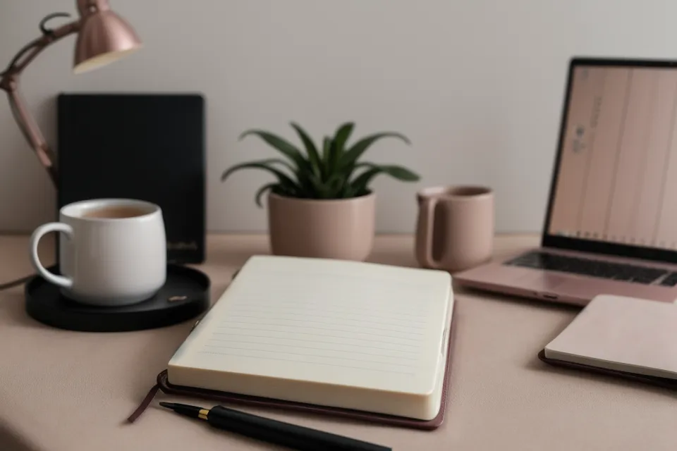Pantalla de laptop con un curso de comunicación oral abierto, apoyo para hablar sin guion en reuniones de trabajo