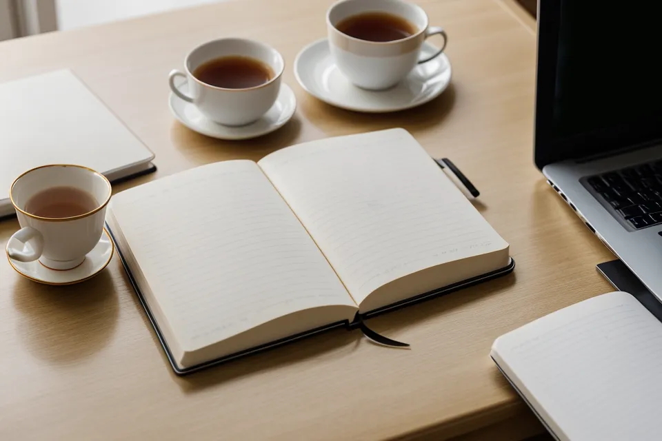 Habilidades blandas: mano escribiendo reflexiones sobre comunicación verbal en una libreta de papel rugoso